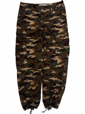 Levi's '94 Baggy Green Camo Cargo Pants Womens 30x30